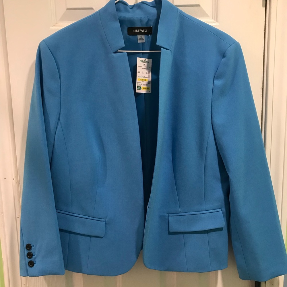 Nine West Beautiful Blue Blazer